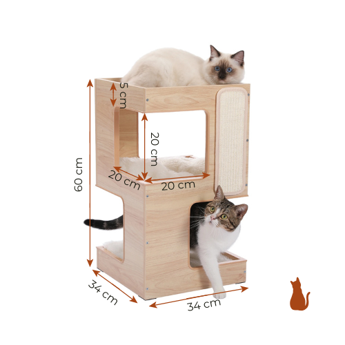 LINA Katzenbett-Beistelltisch