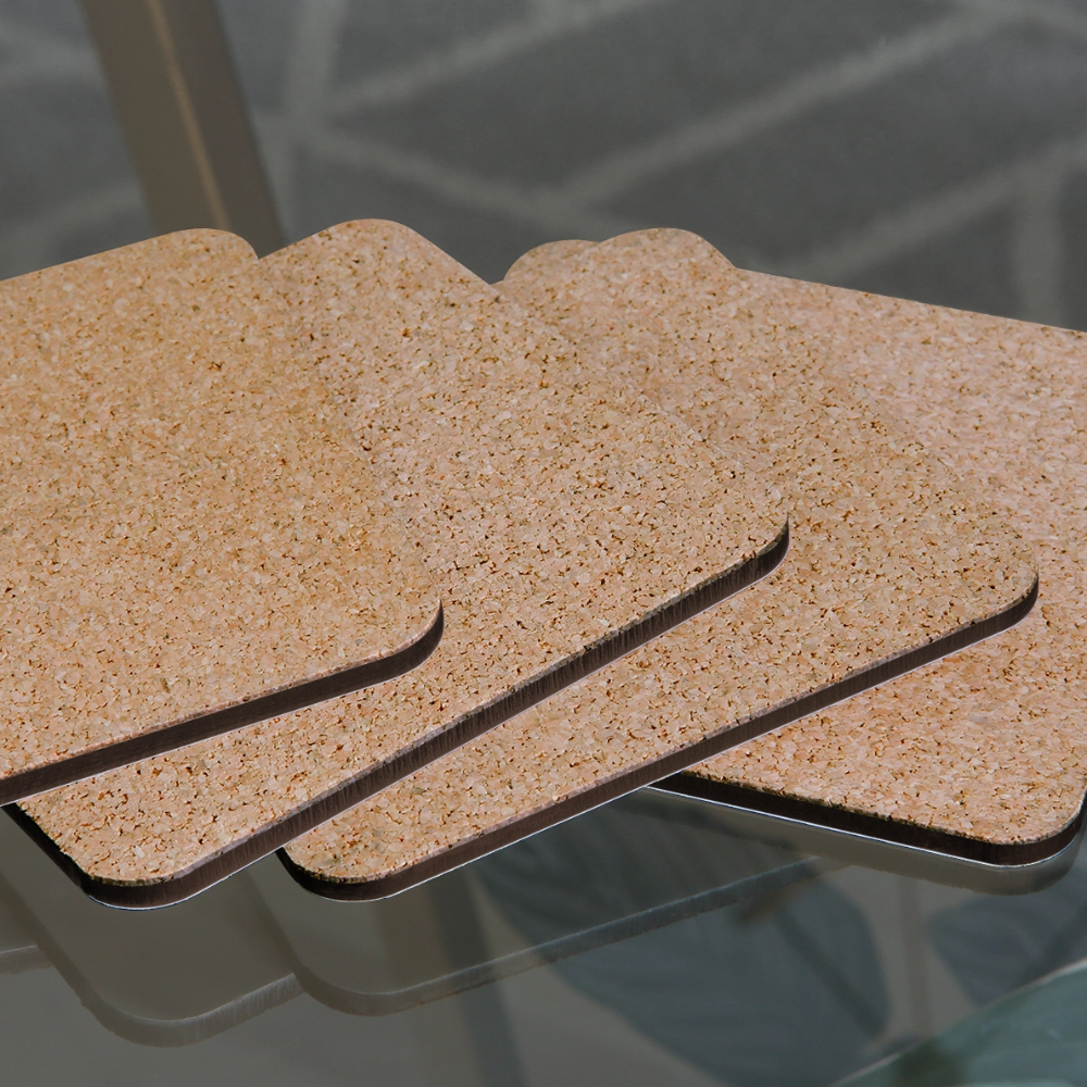 Untersetzer (4er-Set) CAT LOVER - Weiß