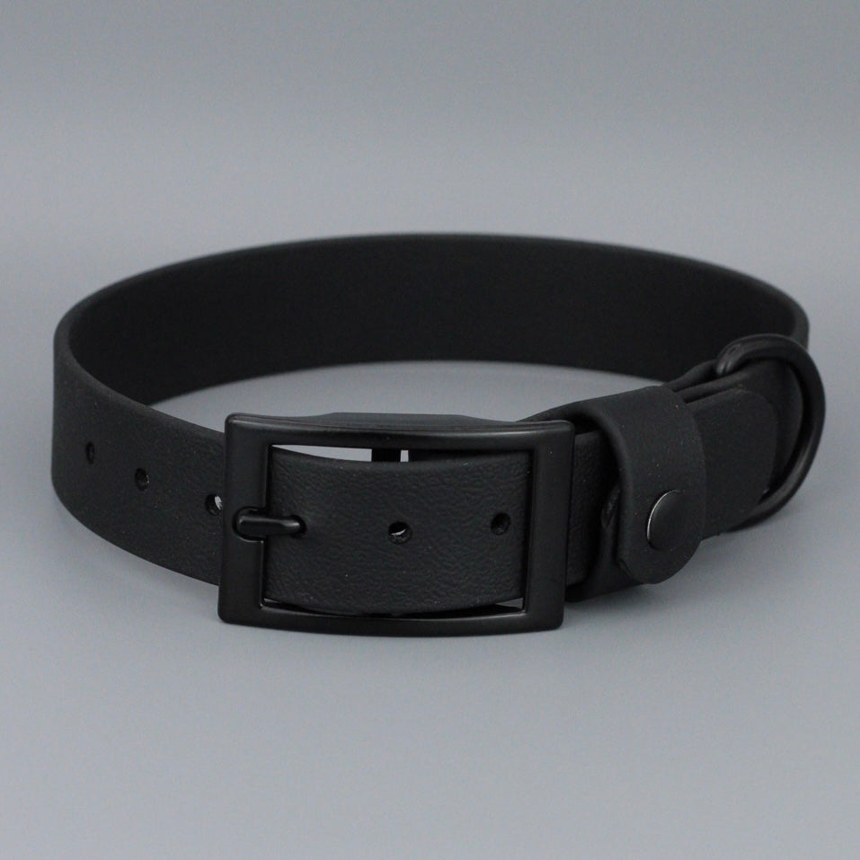 Styledog Wonderland Hundehalsband "Black Edition" Biothane