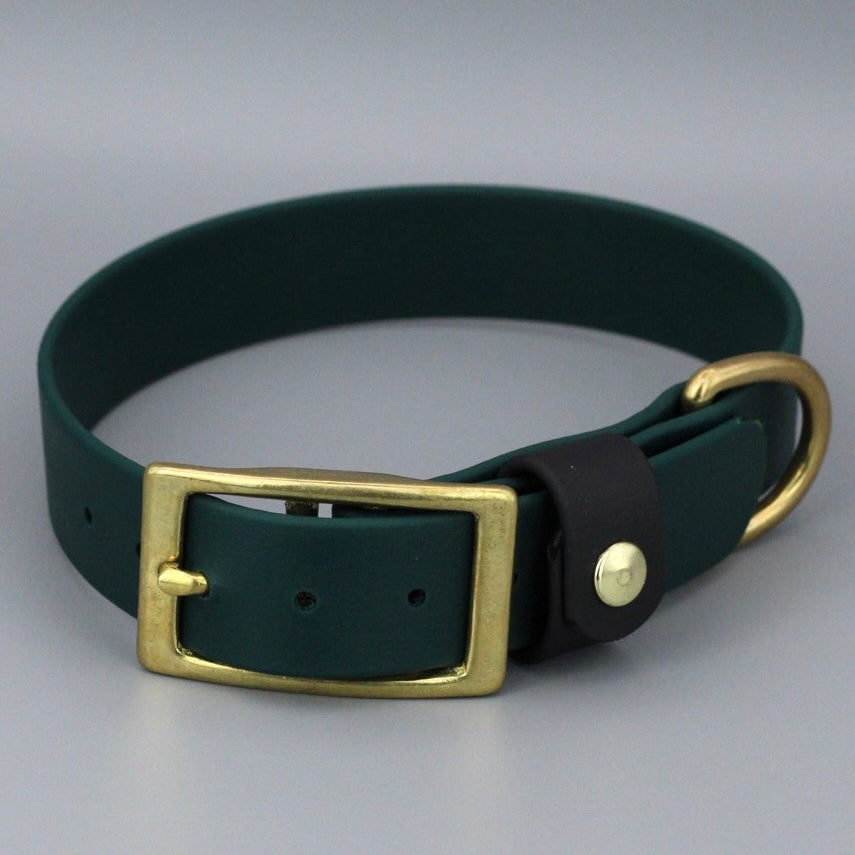 Styledog Wonderland Hundehalsband "Gold Edition" Biothane