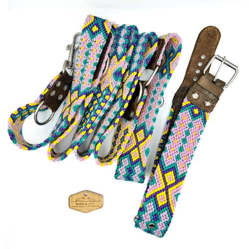 Monti and Ivy Set aus Halsband & Leine HORIZON