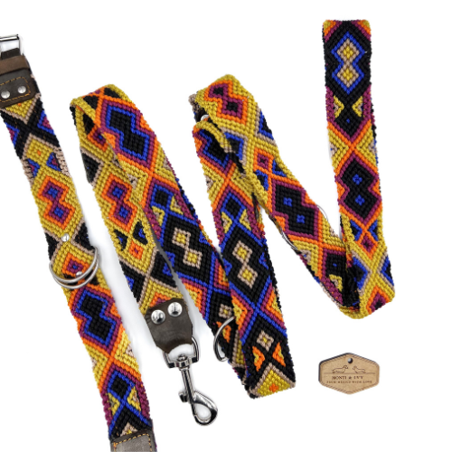 Monti and Ivy Set aus Halsband & Leine HORIZON