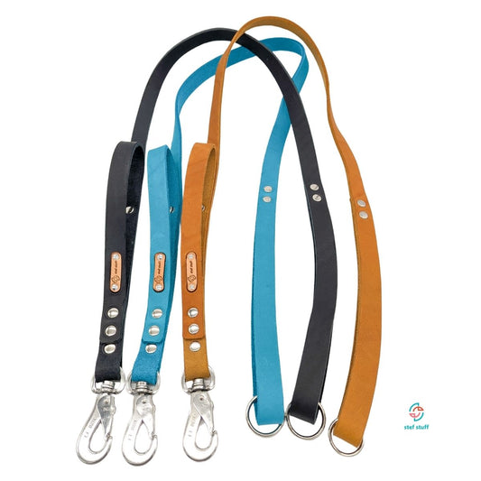 stef stuff Führleine Fettleder PURE