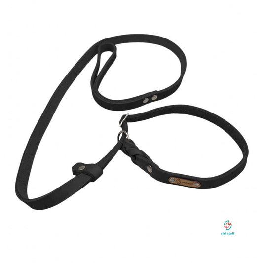 stef stuff Retrieverleine Fettleder PURE