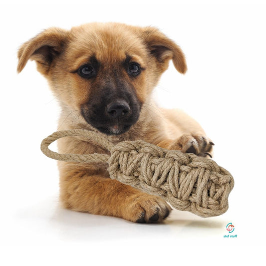 stef stuff Zerrspielzeug aus Hanfseil