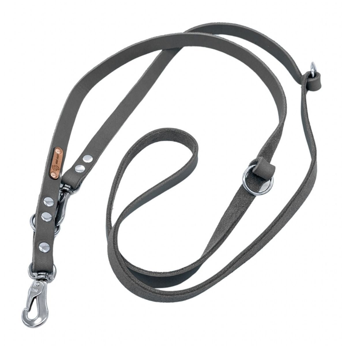 stef stuff 3-fach verstellbare Leine Fettleder PURE