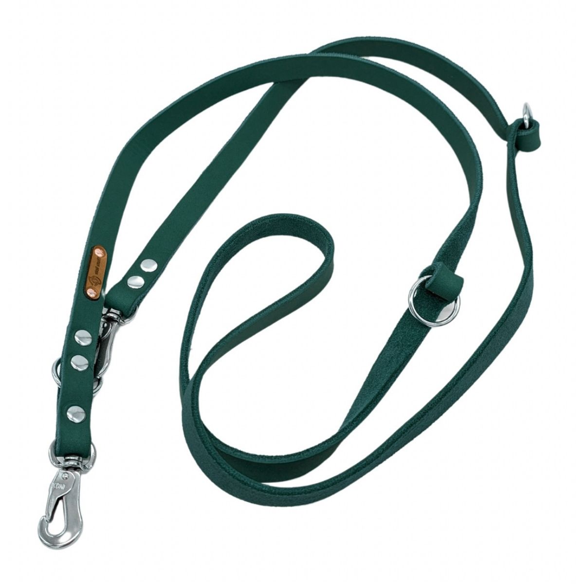 stef stuff 3-fach verstellbare Leine Fettleder PURE