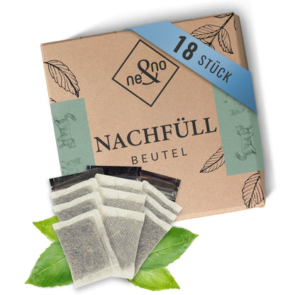 Nachfüllpacks: Baldrian oder Katzenminze