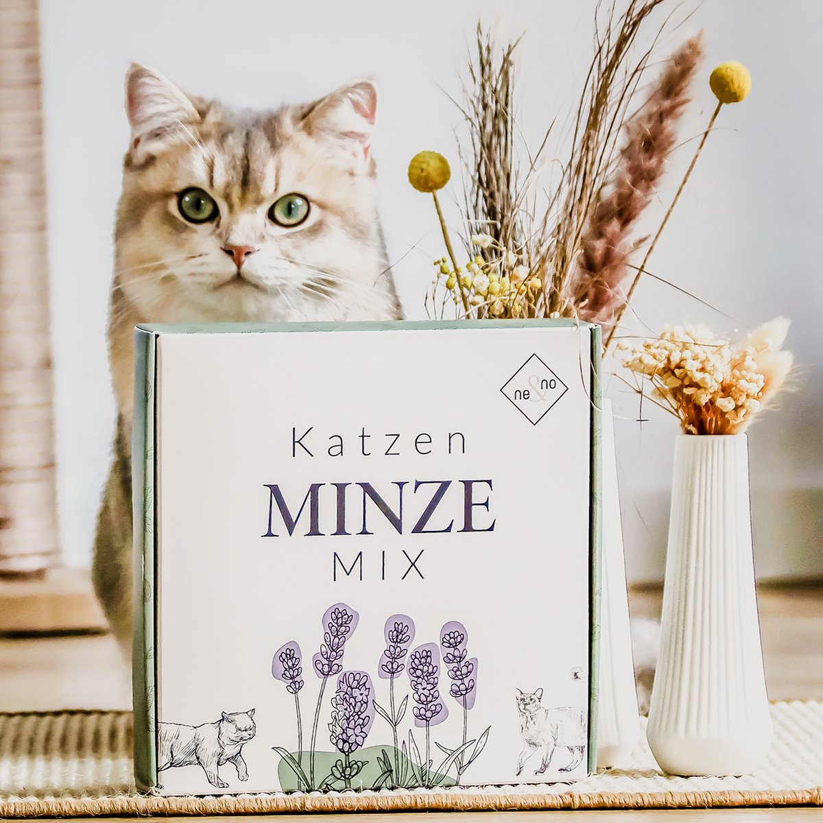 Geschenkset Katzen Wohlfühlkräuter