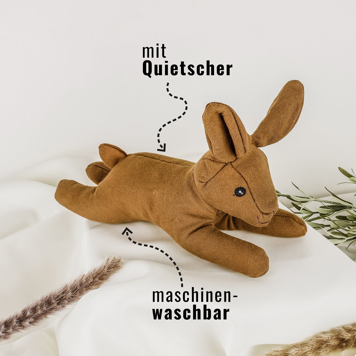 Hundespielzeug mit Quietscher HARU