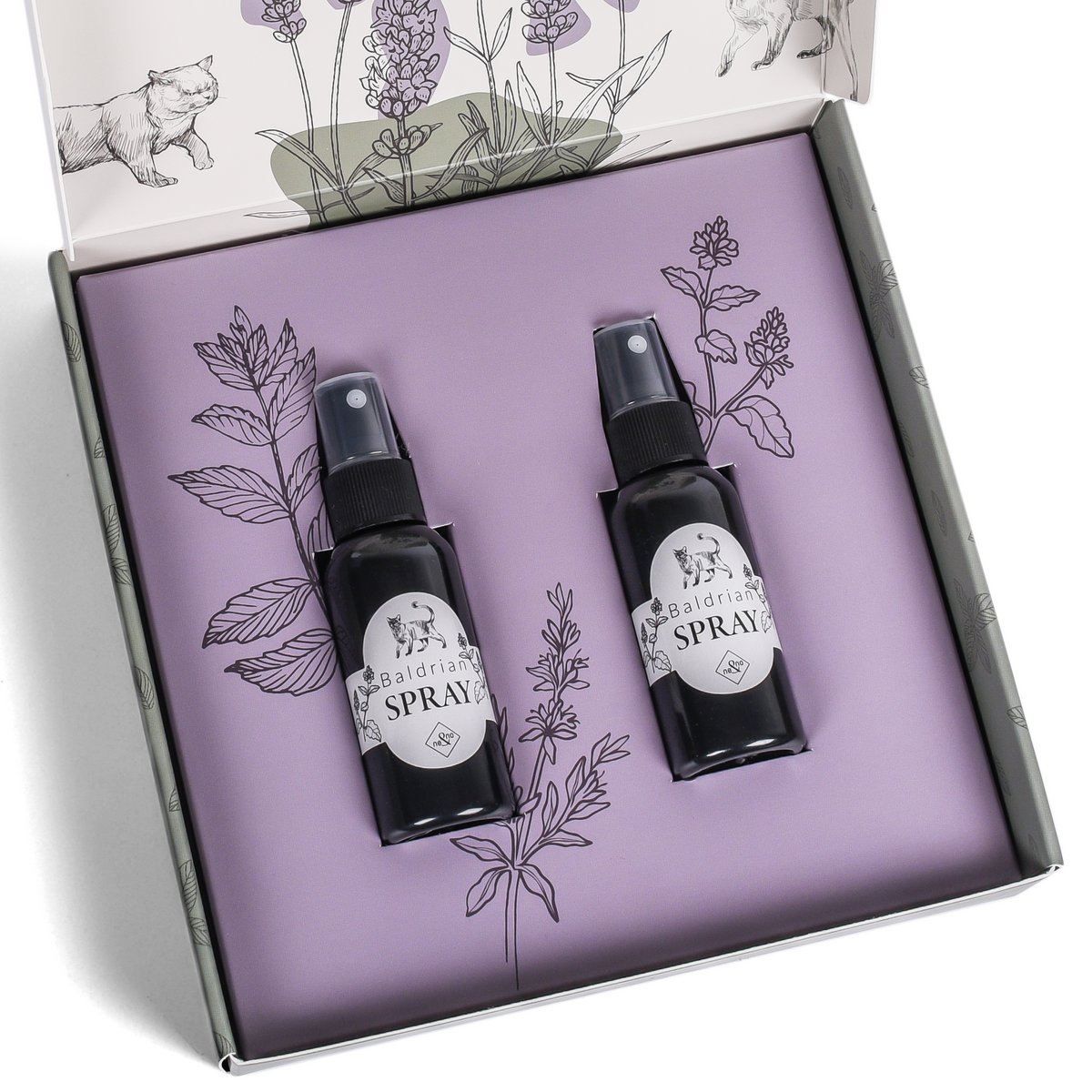 Geschenkset Katzen Wohlfühlkräuter