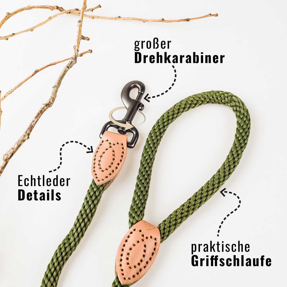Design Cityleine aus Tau – 120 cm