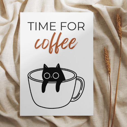 Poster – Time for coffee