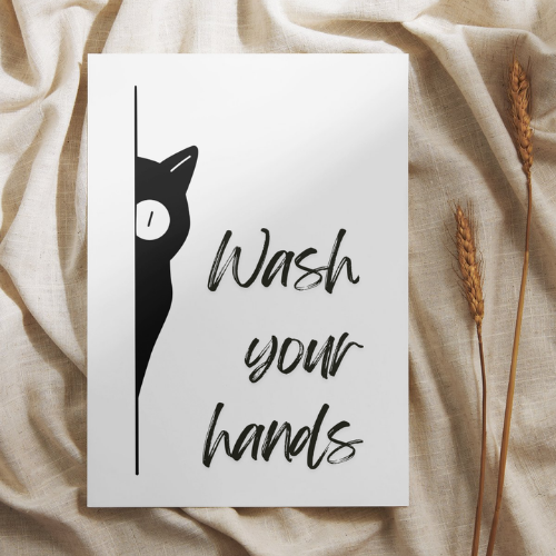 Poster – Wash your hands
