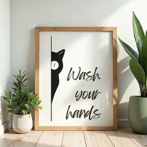 Poster – Wash your hands