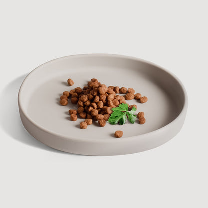 Flache Silikon Futterschale für Katzen