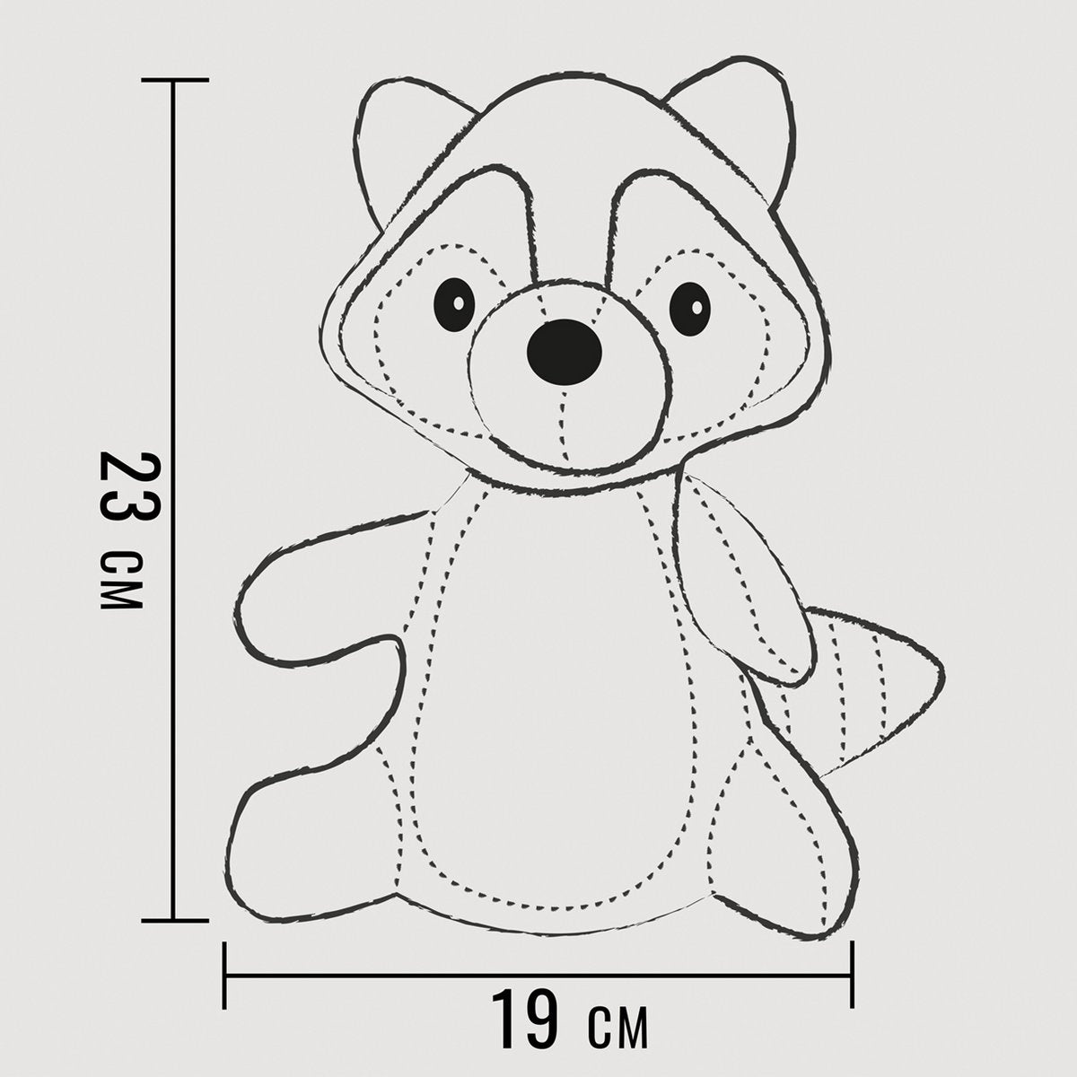 Hundespielzeug mit Quietscher WALLY