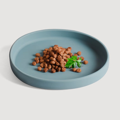 Flache Silikon Futterschale für Katzen