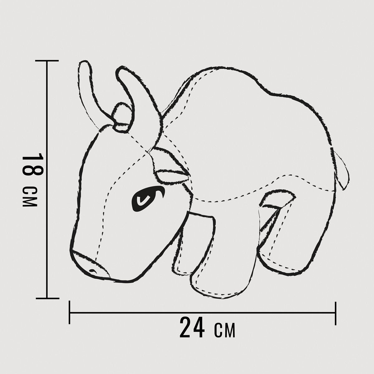 Hundespielzeug mit Quietscher BILLIE