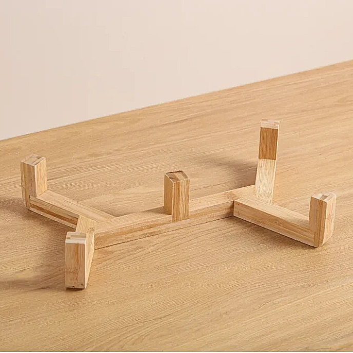 CHESTER Futterstation Keramik & Bambus