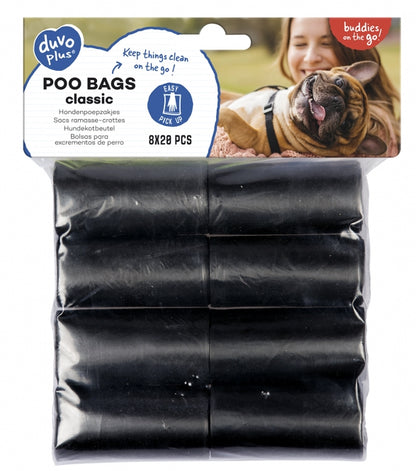 Duvoplus Hundekotbeutel classic schwarz