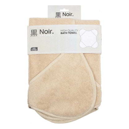 Noir Japandi Badetuch