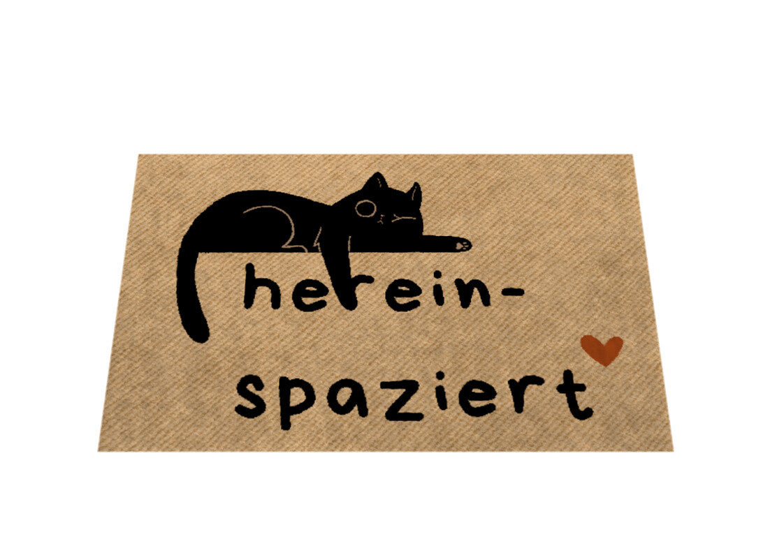 Fußmatte – Hereinspaziert | Katze