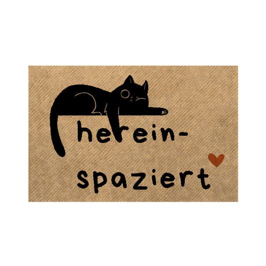 Fußmatte – Hereinspaziert | Katze