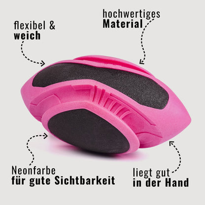 Hunde-Football – schwimmfähig