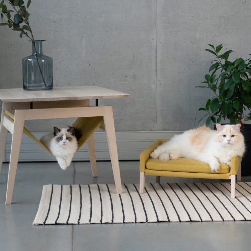 Labbvenn Set aus Tisch KIKKO & Bett LULU