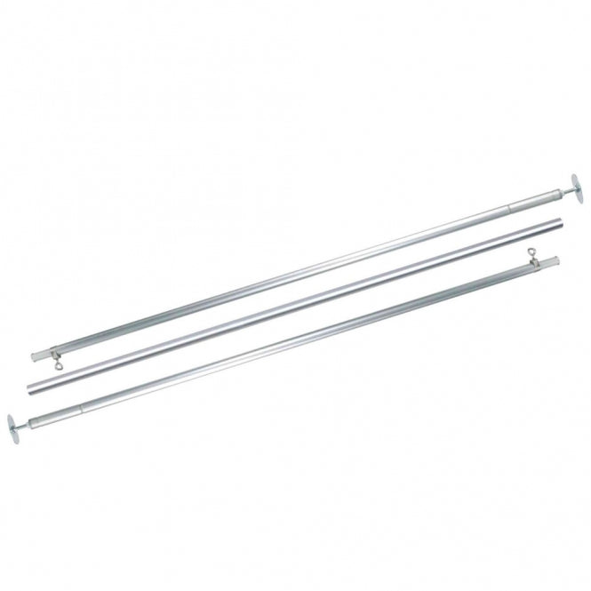 Katzennetz-Spannstange aus Aluminium – 1,28-3,25m