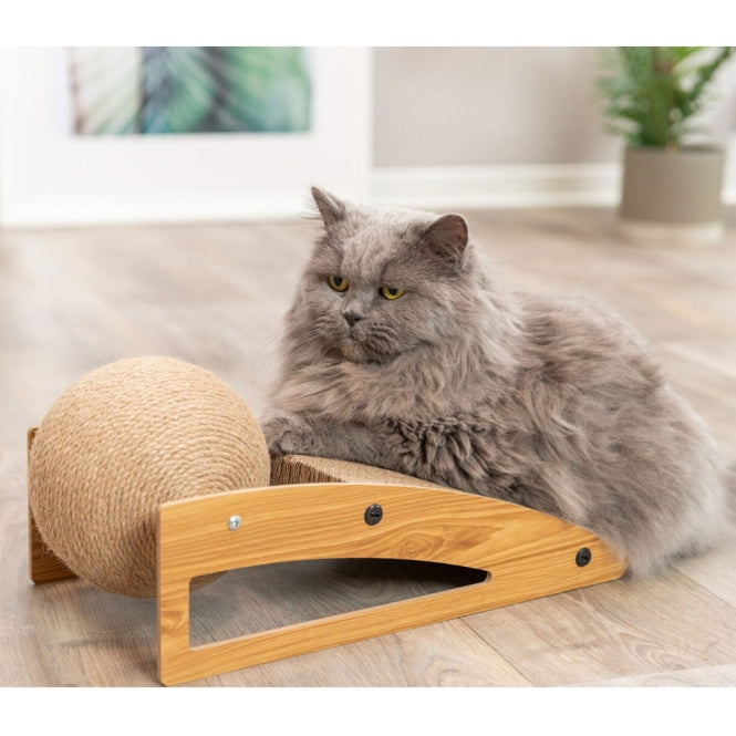 Trixie Kratzrampe mit Ball