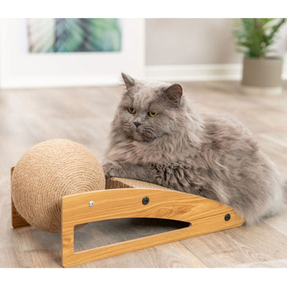 Trixie Kratzrampe mit Ball