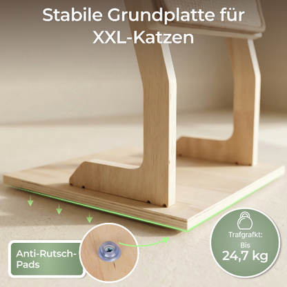 2-in-1 Katzenkratzbrett für Wand & Boden