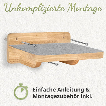 WOOWOOD® XL Wand-Katzentreppen