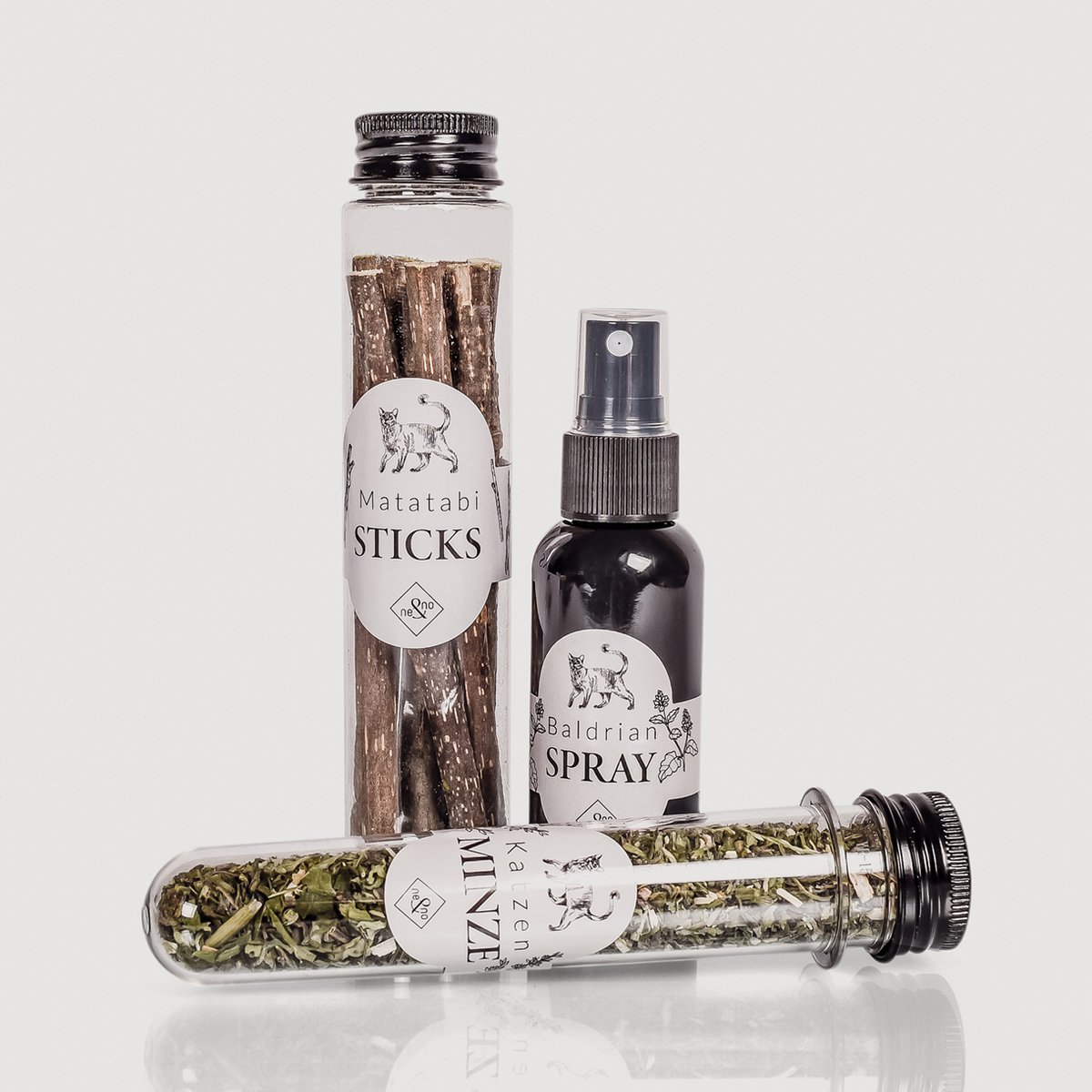 Geschenkset Katzen Wohlfühlkräuter