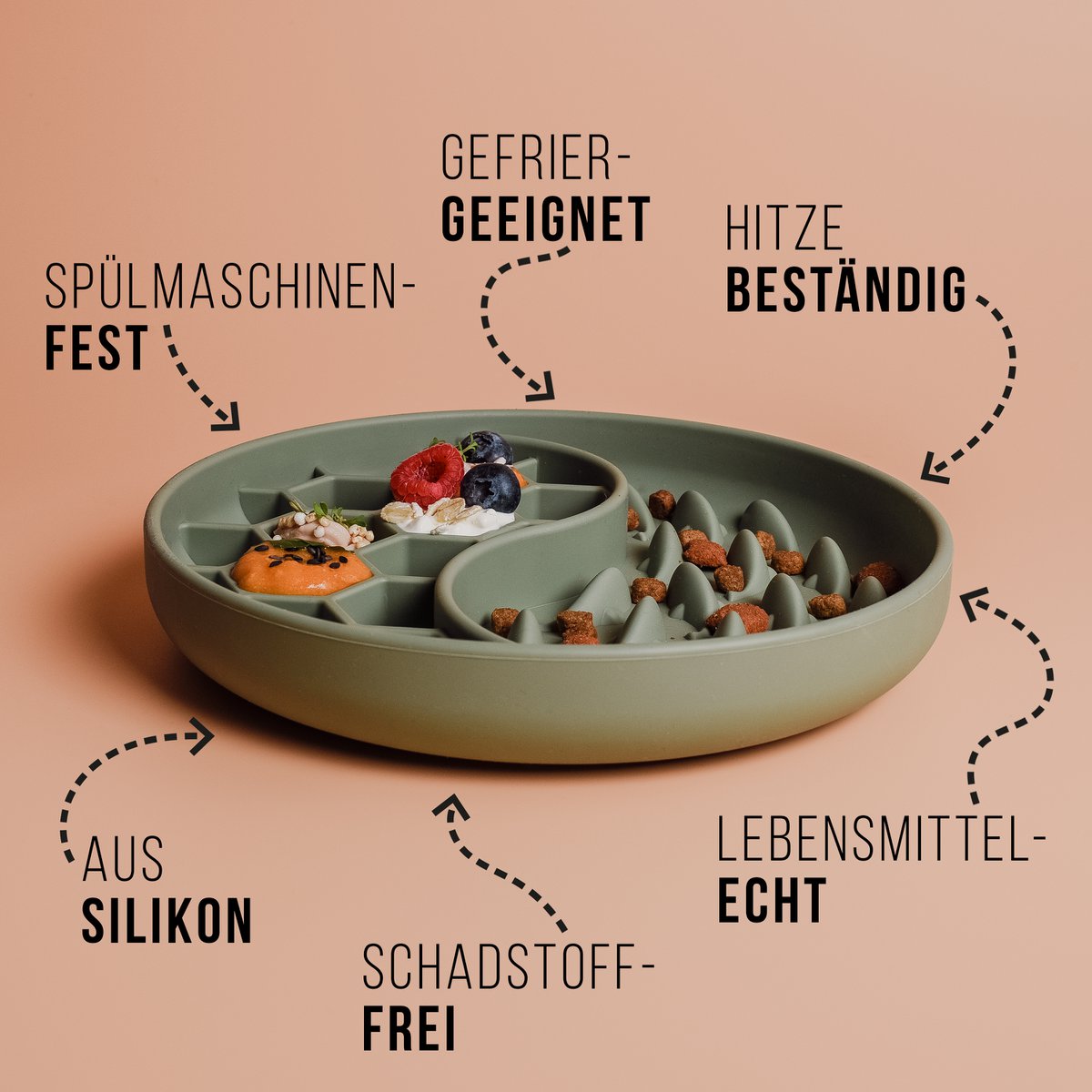 Anti Schling Napf für Hunde und Katzen