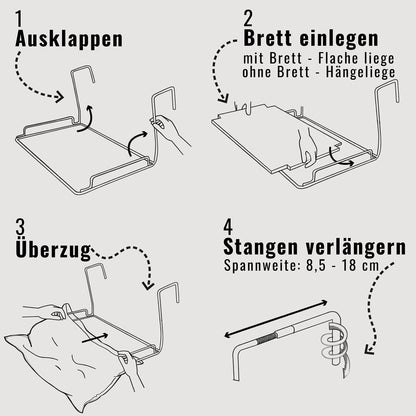 Kuschelige Heizkörperliege
