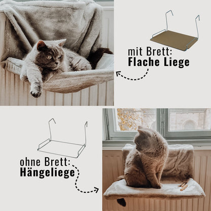 Kuschelige Heizkörperliege