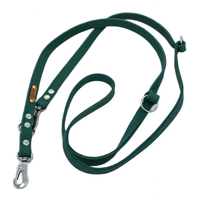 stef stuff 3-fach verstellbare Leine Fettleder PURE